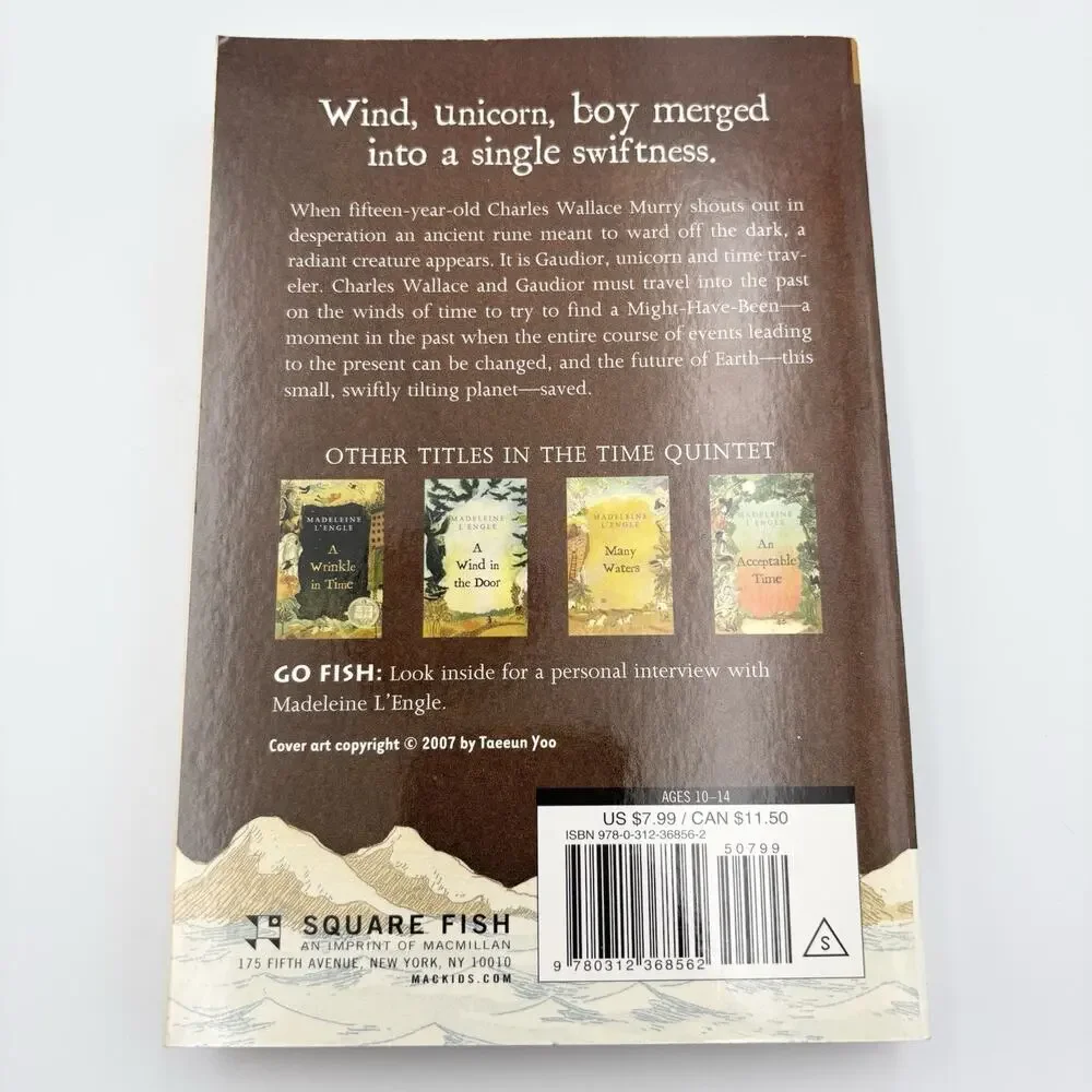 The Time Quintet Madeleine L'Engle 5 Book Complete Paperback Set Square Fish